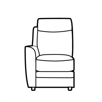 Parker Knoll Dakota Single Arm End Unit Parker Knoll Dakota Single Arm End Unit