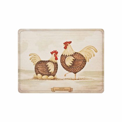 Denby Derbyshire Redcap Set of 6 Placemats Denby Derbyshire Redcap Set of 6 Placemats