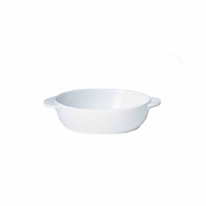 Denby White Small Oval Dish Denby White Small Oval Dish