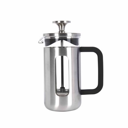 La Cafetiere Pisa 3 cup cafetiere brushed chrome La Cafetiere Pisa 3 cup cafetiere brushed chrome