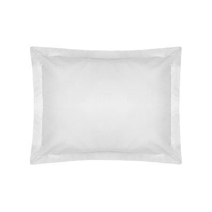 Belledorm White 200 Thread Count Egyptian Cotton Plain Dyed Oxford Pillowcase Belledorm White 200 Thread Count Egyptian Cotton Plain Dyed Oxford Pillowcase