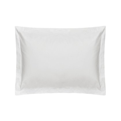 Belledorm Ivory 400 Thread Count Egyptian Cotton Plain Dyed Oxford Pillowcase Belledorm Ivory 400 Thread Count Egyptian Cotton Plain Dyed Oxford Pillowcase