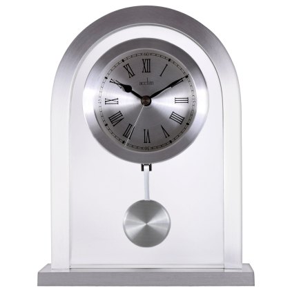 Acctim Bathgate Silver Clock Acctim Bathgate Silver Clock