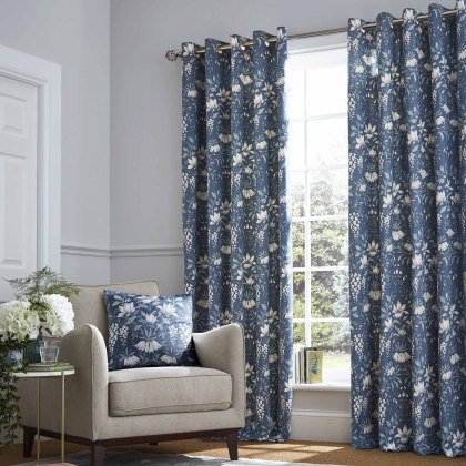 Laura Ashley Parterre Seaspray W162cm x D228cm Curtains Laura Ashley Parterre Seaspray W162cm x D228cm Curtains