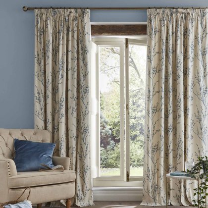 Laura Ashley Pussy Willow Seaspray Curtains Laura Ashley Pussy Willow Seaspray Curtains