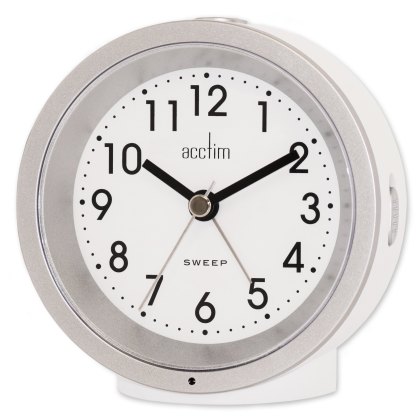 Acctim Caleb White Smartlite Clock Acctim Caleb White Smartlite Clock