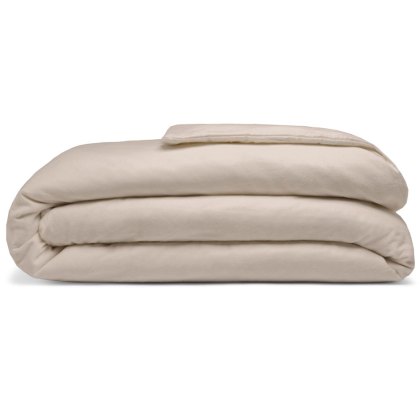Belledorm Brushed Cotton Cream Single Duvet Cover Belledorm Brushed Cotton Cream Single Duvet Cover