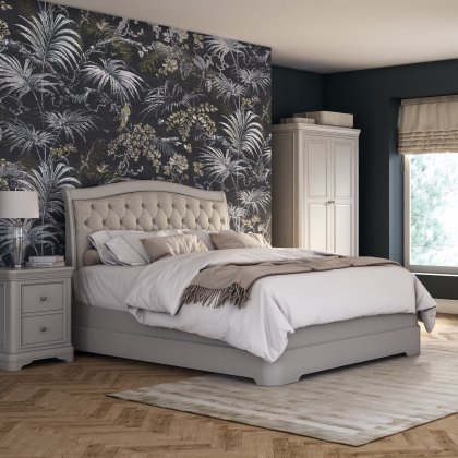 Mabel Bed Frame in Bone Mabel Bed Frame in Bone