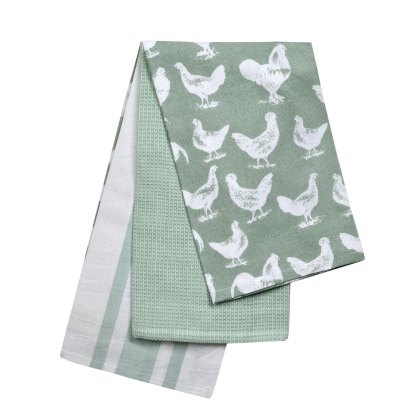 Hanging Dish Towel, Kitchen Towel, Hand Towel With Header and Loop, Teal  White Plaid and Stripes Towel, 