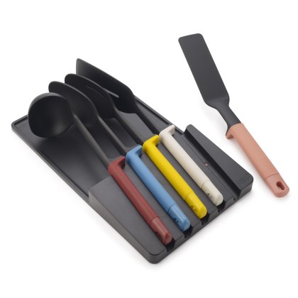 Joseph Joseph Elevate Knives 5-Piece Carousel Set - Sage Green