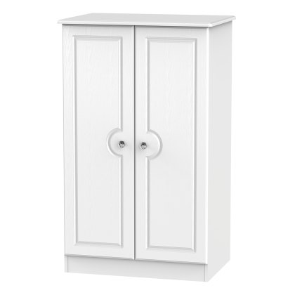 Krystal 2ft6in Plain Midi Wardrobe Krystal 2ft6in Plain Midi Wardrobe