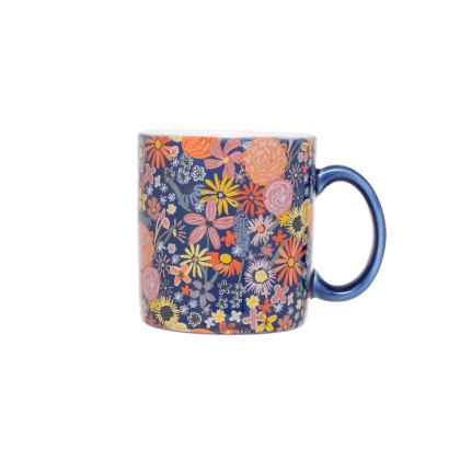 Siip posy floral mug navy Siip posy floral mug navy
