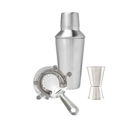 Dalton & Turner 3 Piece stainless steel cocktail set Dalton & Turner 3 Piece stainless steel cocktail set