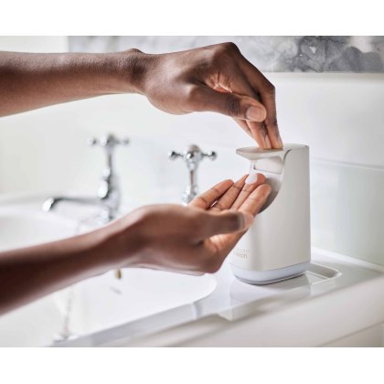 Joseph Joseph Slim Compact Soap Pump Ecru Joseph Joseph Slim Compact Soap Pump Ecru