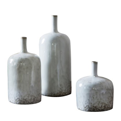 Gallery Direct Vormark Set of 3 Natural Ornaments Gallery Direct Vormark Set of 3 Natural Ornaments