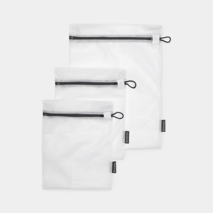 Brabantia Set of 3 White and Grey Wash Bags Brabantia Set of 3 White and Grey Wash Bags