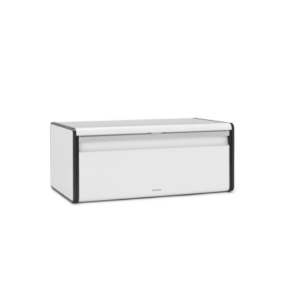 Brabantia White Fall Front Bread Bin Brabantia White Fall Front Bread Bin