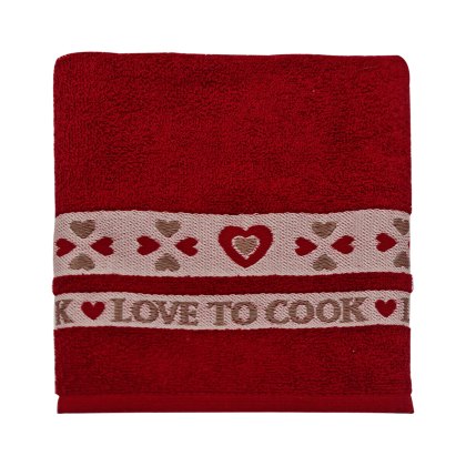 Love To Cook Tea Towel Love To Cook Tea Towel