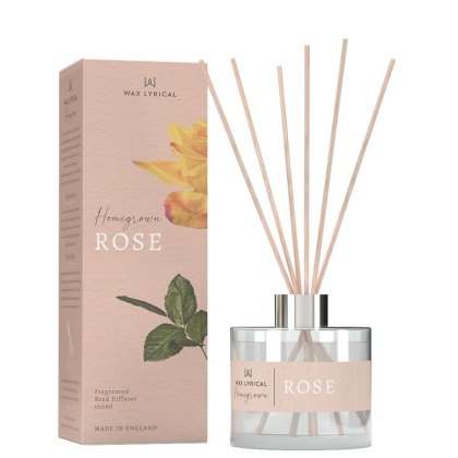 Wax Lyrical Home Grown Rose 100ml Reed Diffuser Wax Lyrical Home Grown Rose 100ml Reed Diffuser