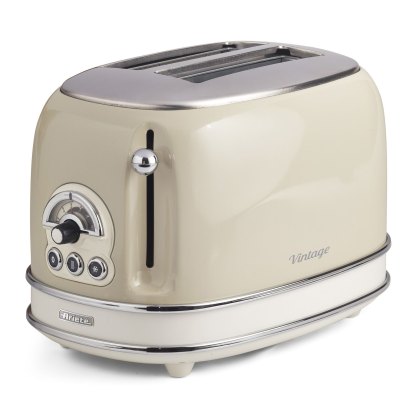 Ariete Vintage 2 Slice Toaster Cream Ariete Vintage 2 Slice Toaster Cream