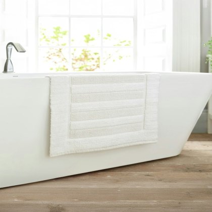 Deyongs Bliss Pima White Bath Mat Deyongs Bliss Pima White Bath Mat