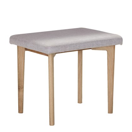 Anders Oak Dressing Stool Anders Oak Dressing Stool