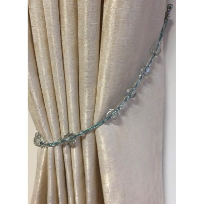 Twinkle Tie Back Pair Sapphire Twinkle Tie Back Pair Sapphire