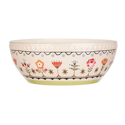 Cath Kidston Painted Table Ceramic Large 26cm Serving Bowl Cath Kidston Painted Table Ceramic Large 26cm Serving Bowl