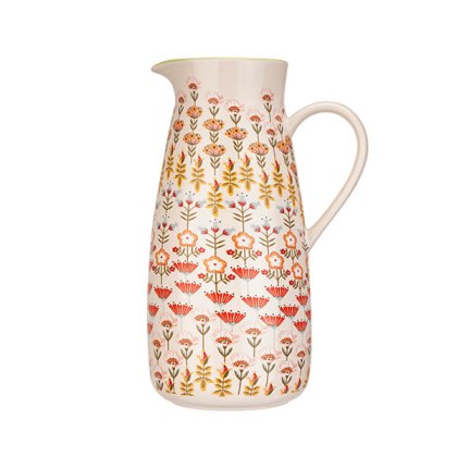 Cath Kidston Painted Table Ceramic Pitcher Jug Cath Kidston Painted Table Ceramic Pitcher Jug