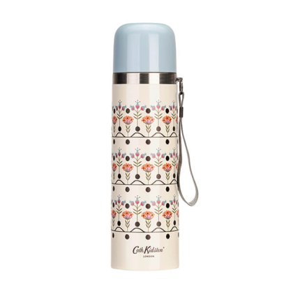 Cath Kidston Painted Table 460ml Insulated Flask Cath Kidston Painted Table 460ml Insulated Flask
