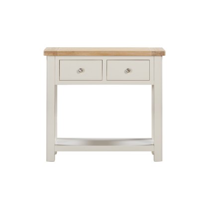 Silverdale Painted Console Table with 2 Drawers Silverdale Painted Console Table with 2 Drawers