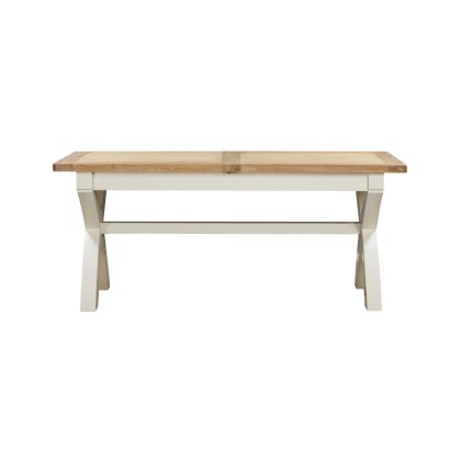 Morris ash grey reclaimed wood extension online dining table