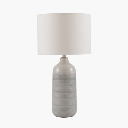 Venus Blue and Grey Ombre Ceramic Table Lamp Venus Blue and Grey Ombre Ceramic Table Lamp