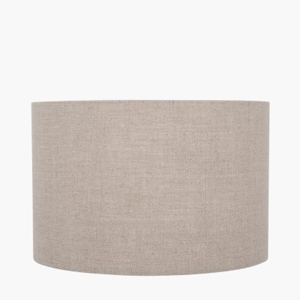 Edward Natural Linen Cylinder Shade Edward Natural Linen Cylinder Shade