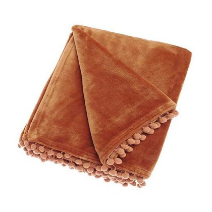 Walton & Co Cashmere Touch Fleece Spice Throw Walton & Co Cashmere Touch Fleece Spice Throw