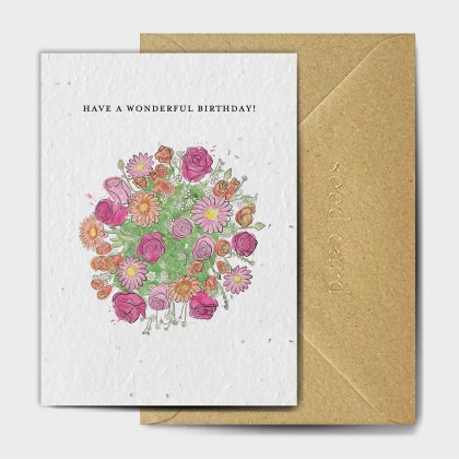 The Seed Card Company A Birds Eye View Birthday Card The Seed Card Company A Birds Eye View Birthday Card