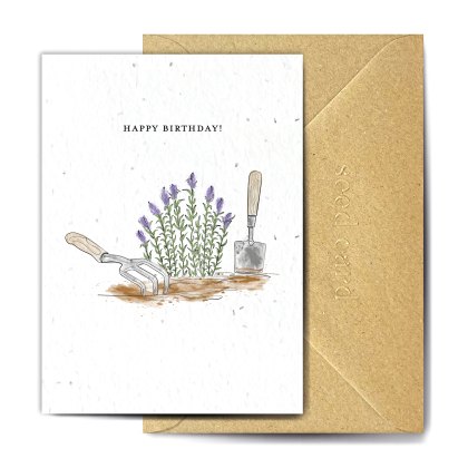 The Seed Card Company A Quintessential British Garden Birthday Card The Seed Card Company A Quintessential British Garden Birthday Card