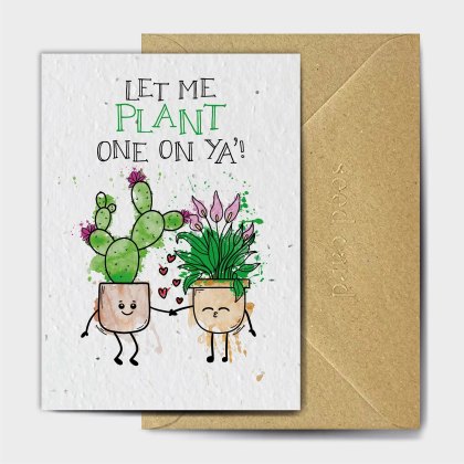 The Seed Card Company Cactaceae Aracecae Card The Seed Card Company Cactaceae Aracecae Card