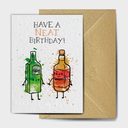 The Seed Card Company Bottom of the Barrel Birthday Card The Seed Card Company Bottom of the Barrel Birthday Card