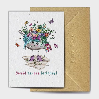 The Seed Card Company Legume La Femme Birthday Card The Seed Card Company Legume La Femme Birthday Card