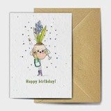 The Seed Card Company Pop Goes The Crocus Birthday Card The Seed Card Company Pop Goes The Crocus Birthday Card