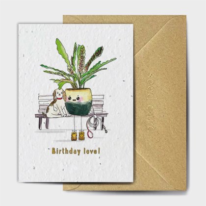 The Seed Card Company A Shrubs Best Friend Birthday Card The Seed Card Company A Shrubs Best Friend Birthday Card