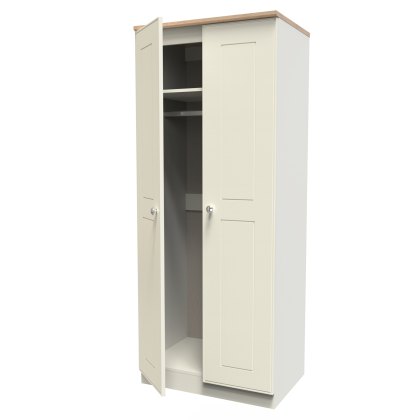 Elizabeth 2ft 6in Plain Wardrobe Elizabeth 2ft 6in Plain Wardrobe