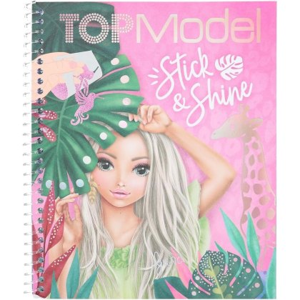 TOPModel Colouring Book Stick & Shine TOPModel Colouring Book Stick & Shine