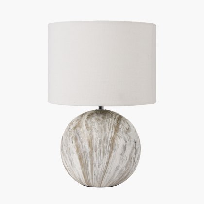 Pacific Viejo Grey Stone Effect Table Lamp Pacific Viejo Grey Stone Effect Table Lamp