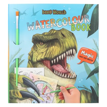 Dino World Watercolour Book Dino World Watercolour Book