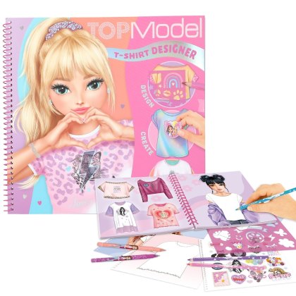 Topmodel T-Shirt Designer Colouring Book Topmodel T-Shirt Designer Colouring Book