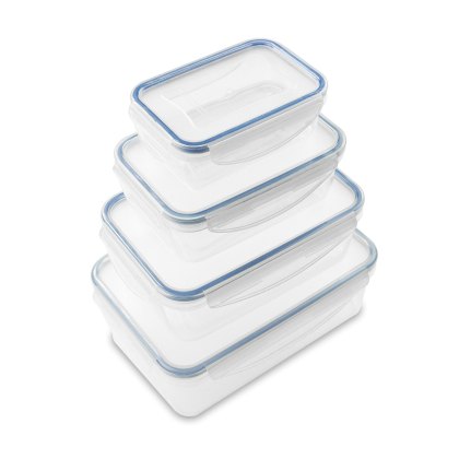 Addis Clip Tight 4 Piece Container Set Addis Clip Tight 4 Piece Container Set