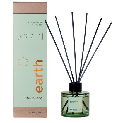 Stoneglow Earth Elements Green Apple & Lime Reed Diffuser Stoneglow Earth Elements Green Apple & Lime Reed Diffuser