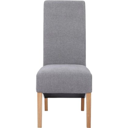 Grey Scroll Back Dining Chair Grey Scroll Back Dining Chair